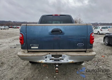 2001 Ford F150 Supercrew из США, поврежденный, VIN 1FTRW08L91KB45287